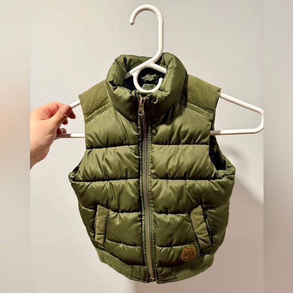 GAP Other - Baby GAP Olive Quilted Vest